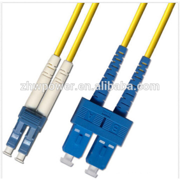 SC / UPC zu LC / UPC Singlemode Patchkabel, optischer Patchkabel Preis, Duplex LWL Patchkabel Lieferanten